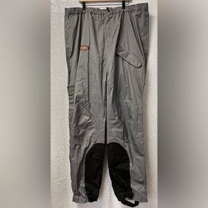 Harley Davidson Grey waterproof rain pants | size XXXL